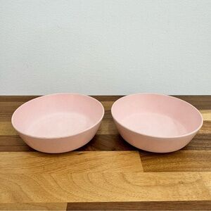 Vintage Texas Ware Pink small bowls Retro Novelty set of 2
